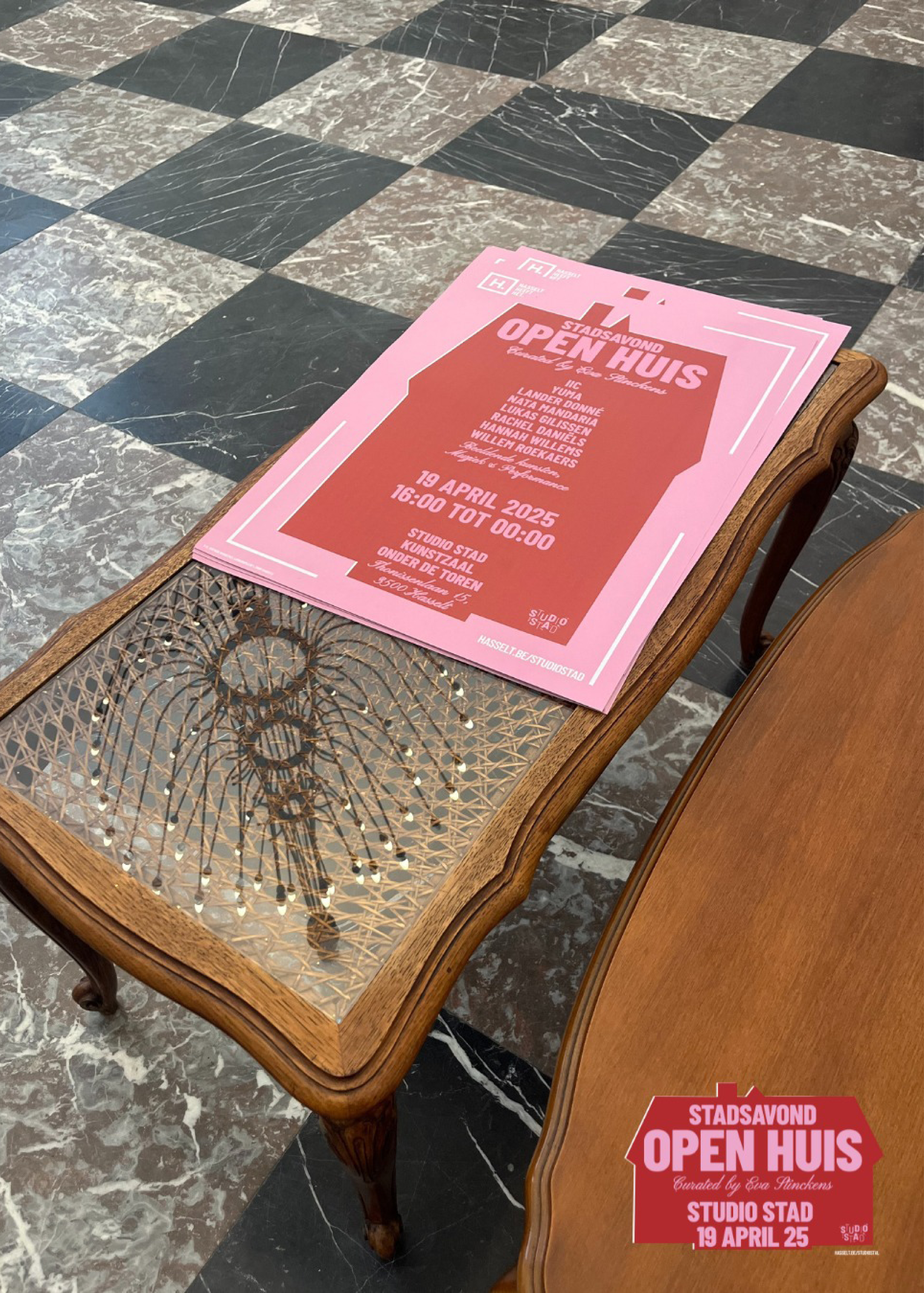 design for OPEN HUIS, Stad Hasselt