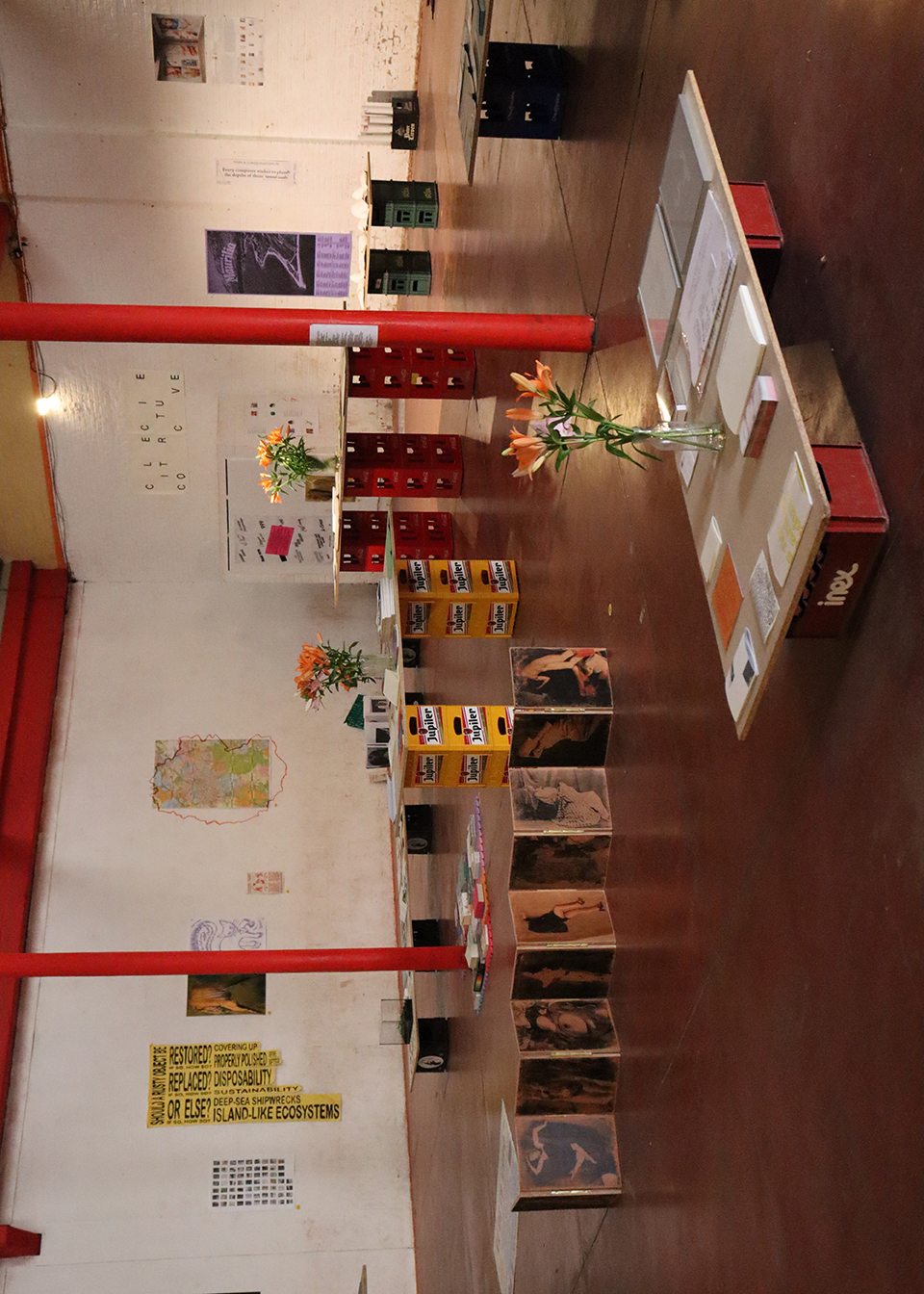 bachelor exhibition Graphic Design KASK at Santo, Gent-Brugge