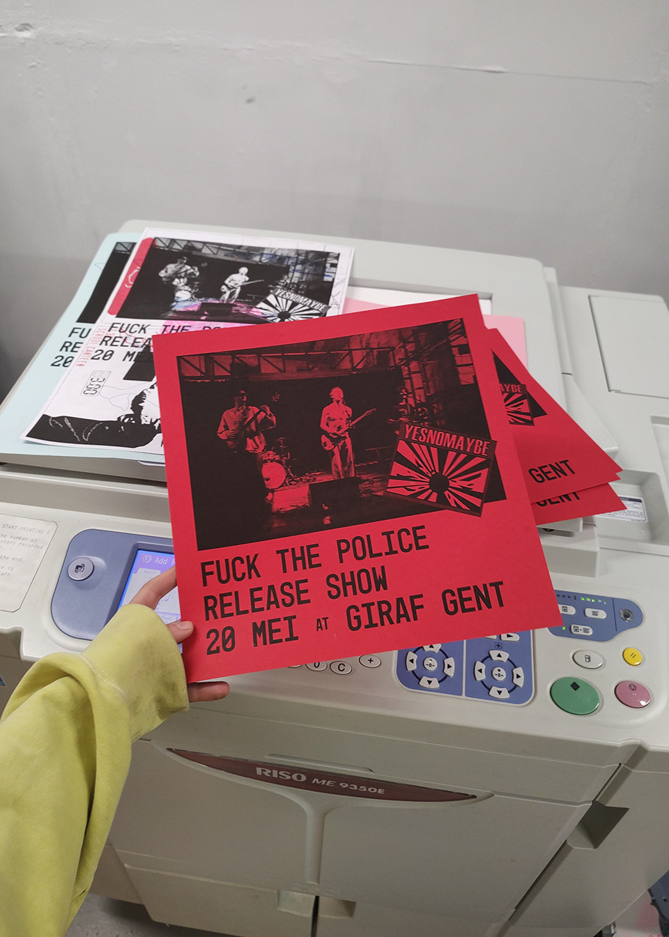 graphic design for YESNOMAYBE