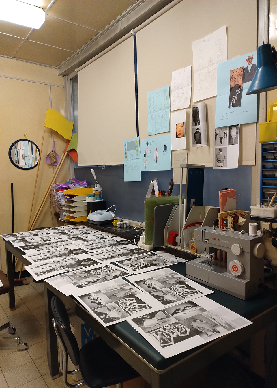 RISO printing at the Bebe Books studio in Ghent